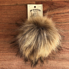 Load image into Gallery viewer, Faux Raccoon Fur Pom Pom
